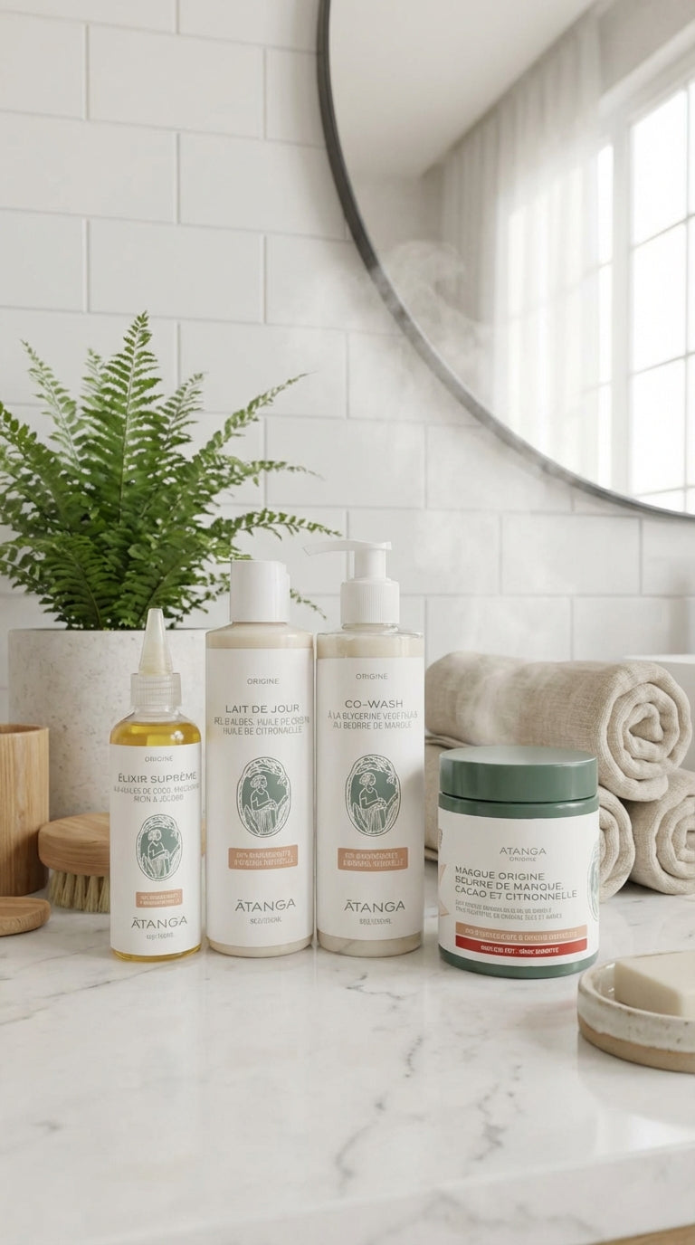 
                  
                    Routine Hydratation, cheveux très secs - Méthode LOC
                  
                